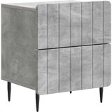 vidaXL Noćni ormar Betonska siva 43 x 34 5 x 49 5 cm Konstruirano drvo - Betonska siva 1 Cijene