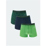 LC Waikiki Boxer Shorts - Dark blue - 3-pack