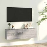  Zidni TV ormarić hrast sonoma 100x30x30 cm konstruirano drvo | shoptok.hr