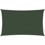  The Living Store Senčno jadro 160 g/m² temno zeleno 5x8 m HDPE - Senčno Jadro, (21498471) | Shoptok.si