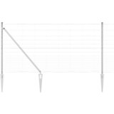 vidaXL Ograja za polje 1.2x25 m Cinkano jeklo | Shoptok.si