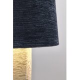 BIZZOTTO Modra kovinska namizna svetilka s tekstilnim senčilom (višina 50 cm) Demra – | Shoptok.si
