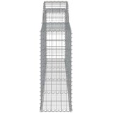  Lučne gabionske košare 7 kom 300x30x80/100 cm pocinčano željezo | shoptok.hr