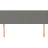  Uzglavlja 2 kom tamnosiva 72 x 5 x 78/88 cm od tkanine | shoptok.hr