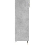 Ormarić za cipele boja betona 60x35x105 cm konstruirano drvo | shoptok.hr