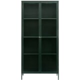 Unique Furniture Temno zelena kovinska vitrina 90x190 cm Bronco – Unique Furniture Cene