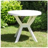 Baštenski sto plastični fi 70cm okrugli