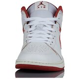 Nike Visoke superge Air Jordan 1 Mid Bela | Shoptok.si