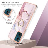 INORCO YB IMD Series-10 za Motorola Moto E13 4G mehka TPU torbica za telefon IMD marmorni zadnji pokrov s stojalom, (22036419) | Shoptok.si