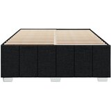  Okvir za krevet bez madraca crni 140 x 190 cm od tkanine | shoptok.hr