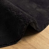  HUARTE kratkih vlakana mekani i perivi crni Ø 200 cm | shoptok.hr