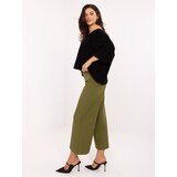 RUE PARIS Trousers-IT-SP-FL9068.96-olive | Shoptok.si