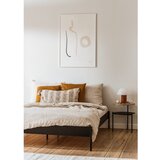 noo.ma Bijeli željezni bračni krevet bez uzglavlja s podnicom 180x200 cm Eton Basic – | shoptok.hr