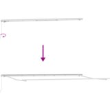 vidaXL Ručna Uvlačiva Tenda Crna 600x300 cm | shoptok.hr