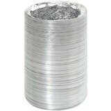 vidaXL Ventilacijski kanal aluminijski 6 m Ø10 cm | shoptok.hr