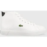 Lacoste Kožne tenisice Gripshot Mid , boja: bijela