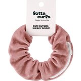 Lotta Curls Zipper Scrunchie - Rdečica Cene