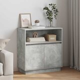  LED komoda Beton siva 71 x 34,5 x 75 cm Konstruirano drvo | shoptok.hr