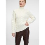 Orsay Brown women's leather trousers - Women's | shoptok.hr