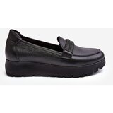 Boto Leather Platform Half Boots with Ornament Black Lemar Lehira | Eponuda.ba