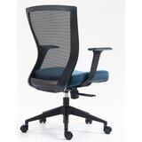  Uredska stolica Q-328 - Tkanina - plavo/crna | shoptok.hr