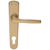VOVKO Kljuka za vrata Vovko BH2 (cilinder, aluminij, rjave barve, 90 mm)