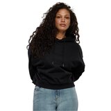Urban Classics Women's Cropped Heavy Hoody Black | Shoptok.si