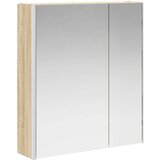  Kupaonski ormar s ogledalom Sonoma hrast 63,5 x 15,5 x 70 cm | shoptok.hr