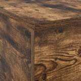  Postelja z dodatnim prostorom Prekajeni hrast Trden hrast, (22051480) | Shoptok.si