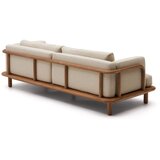 Kave Home Vrtni kavč iz tikovega lesa v bež in naravni barvi Turqueta - | Shoptok.si