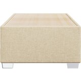  Okvir kreveta bez madraca Krem 80x200cm Tkanina | shoptok.hr