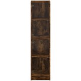  Visoka komoda sa staklenim vratima boja hrasta 35 x 37 x 142 cm | Eponuda.com