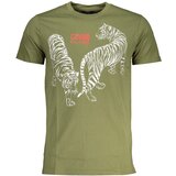 Cavalli Class GREEN MEN&#39;S SHORT SLEEVED T-SHIRT | Shoptok.si
