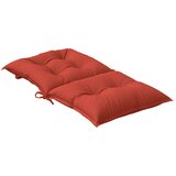  Jastuci za stolice 6 kom prošarano crvena 100x50x7 cm tkanina | Eponuda.com
