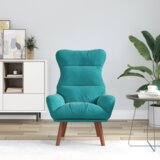  Opustajuća fotelja Tirkizni baršun | shoptok.hr