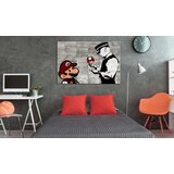  Slika - Banksy on Concrete 120x80 | shoptok.hr