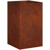  Vrtna saksija Rđa 40 x 40 x 50 cm Otporni čelik | shoptok.hr