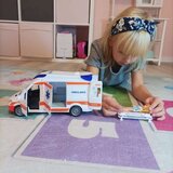 Kruzzel kola hitne pomoći igračka sa svjetlom, zvukom i nosilima, 25 cm | shoptok.hr