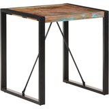 Blagovaonski stol 70 x 70 x 75 cm od masivnog obnovljenog drva | Eponuda.com
