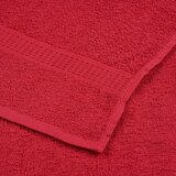  Ručnici za ruke FROGN 2 kom. Crveni 50x100 cm 360 g/m² | shoptok.hr