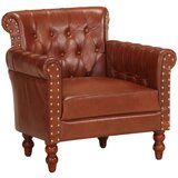  Fotelj rjavo pravo kozje usnje | Shoptok.si