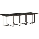  11-dijelni vrtni blagovaonski set s jastucima poliratan smeđi | shoptok.hr