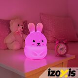 Izoxis dječja RGB noćna lampa zec s daljinskim | shoptok.hr