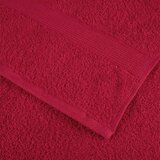 vidaXL Ručnici za saunu SOLUND 10 kom crveni 80 x 200 cm 600 gsm | shoptok.hr