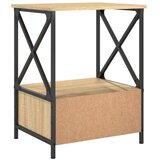  Noćni ormarići 2 kom boja hrasta 50x41x65 cm konstruirano drvo | shoptok.hr