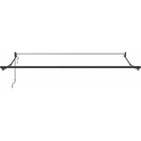  Uvlačiva tenda antracit i bijela 3x2,5 m tkanina i aluminij | shoptok.hr