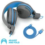 Jlab JBuddies Wireless Studio Kids Graphite/Blue Slušalice | ePonuda.com