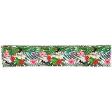 Vanjski Blazina za klop Tropska džungla 200x40x8 cm Oxford tkanina, (22090577) | Shoptok.si