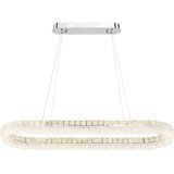 Globo 67387-40 - LED prigušiva luster na sajli LAUREL 40W/230V proziran+daljinski upravljač | Eponuda.com