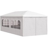 Šator za zabave 3 x 6 m bijeli | shoptok.hr